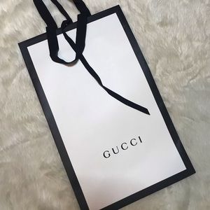 Gucci paper shopping bag